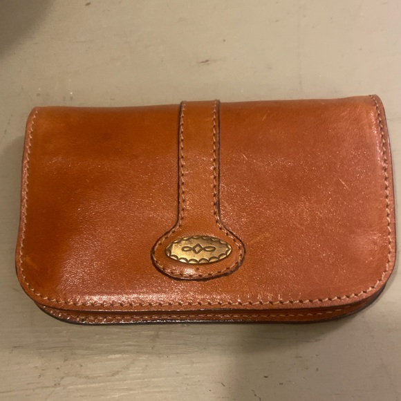 Axcess vintage genuine tan brown leather italian wallet 
Zipper pocket - Picture 1 of 5